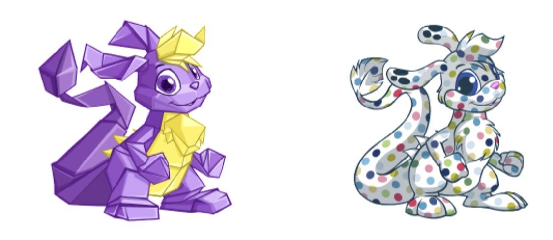 1. Curled Blonde Hair Neopets - wide 8